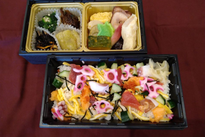 【NEW】新　海鮮宝石チラシ寿司（二段重）の画像1