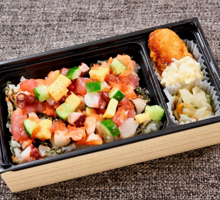 【新規格】海鮮チラシ(一段重)★５個以上注文可能