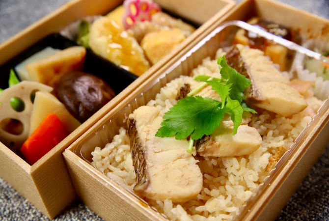 鯛めし（二段重）の画像2